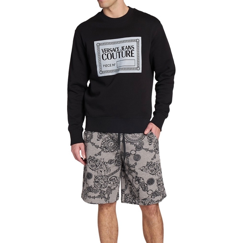 Versace Hoodie Versace mens chain sweatshirt